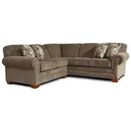 Small Sectional Sofa for 3-4 People